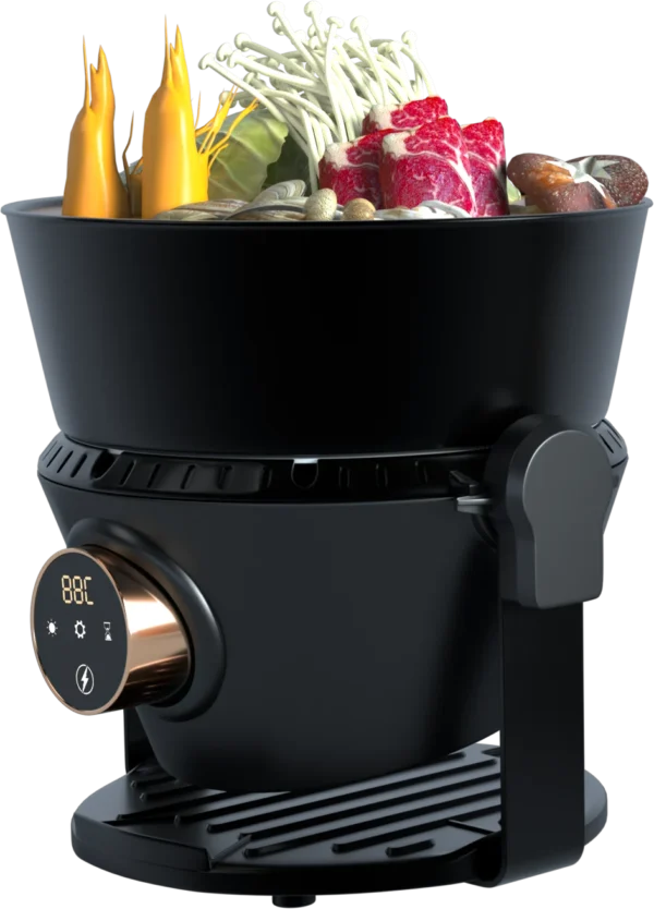 Revolve 3-in-1 Air Fryer, Grill & Hot Pot thumbnail 3