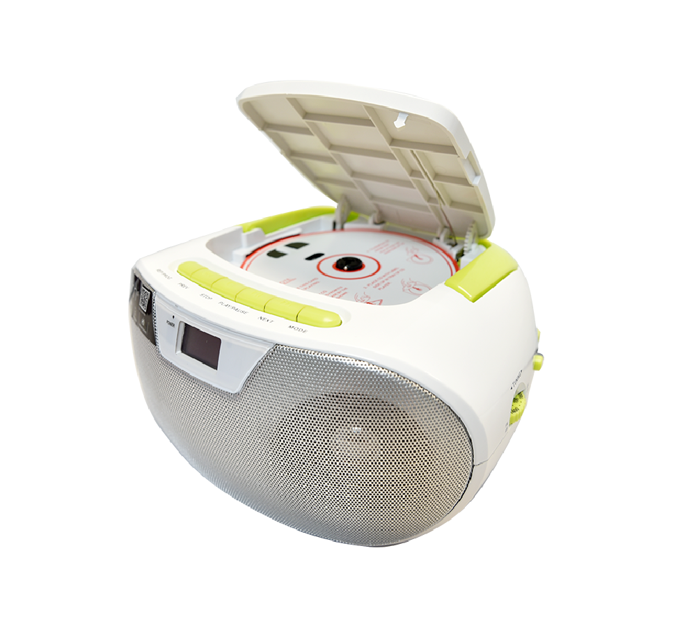 CR-2038WH AC/DC Portable Radio CD Boombox thumbnail 3
