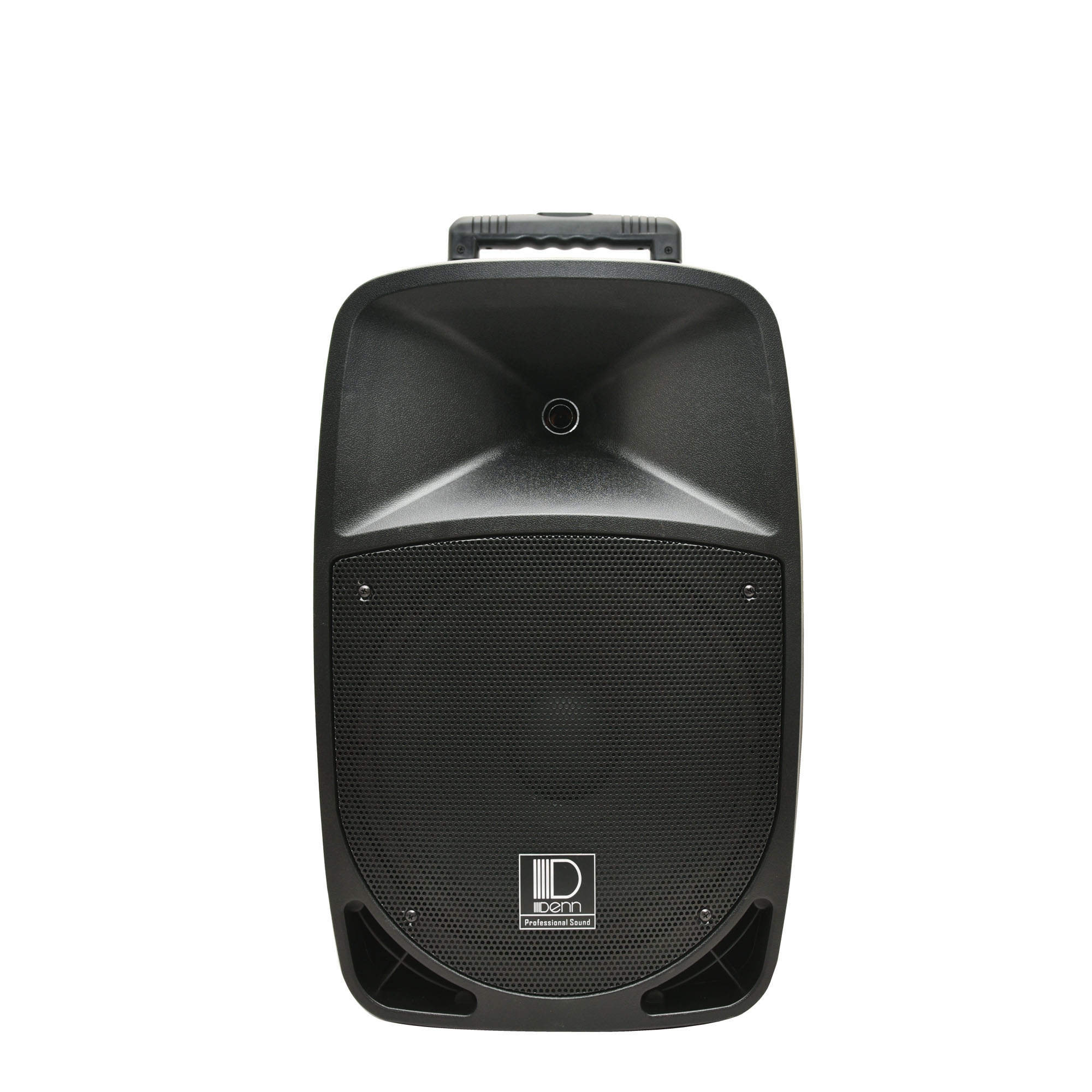 12" AC/DC Portable PA System with 2 UHF Wireless Handheld Mic thumbnail 2