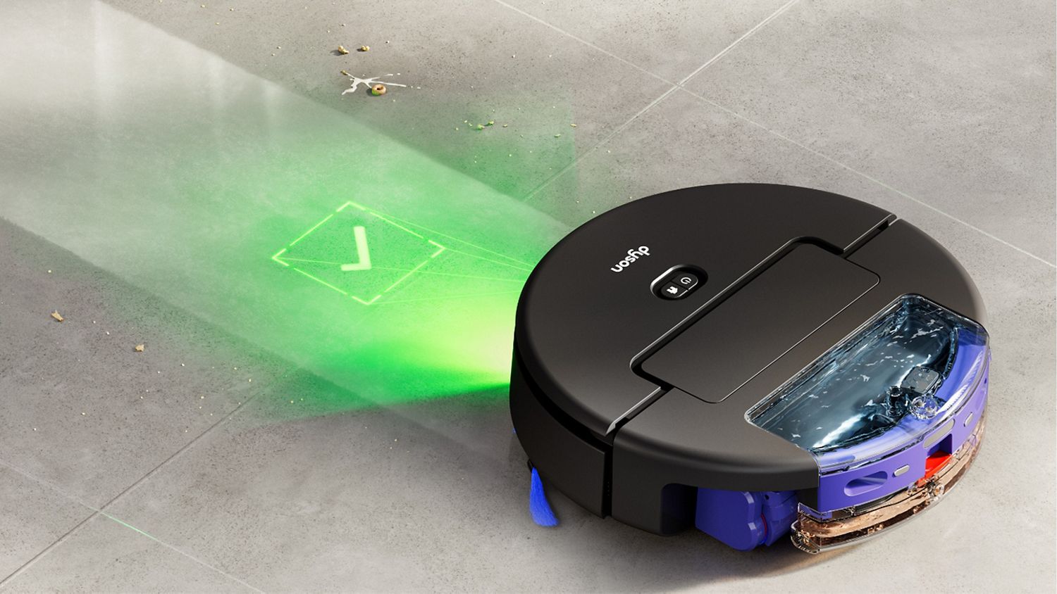 Dyson Spot+Scrub™ Ai wet and dry robot vacuum cleaner thumbnail 4