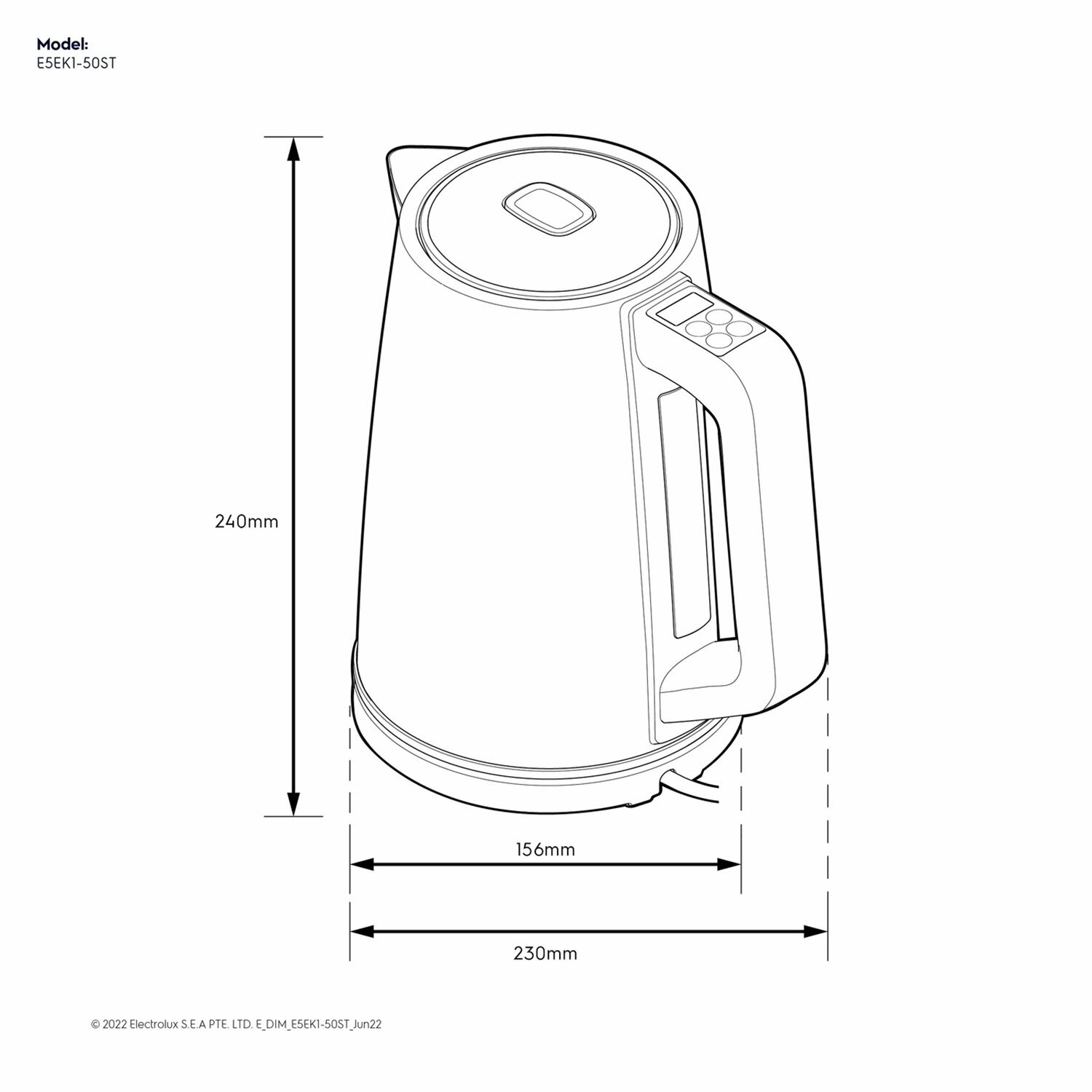 1.7L UltimateTaste 500 kettle thumbnail 7