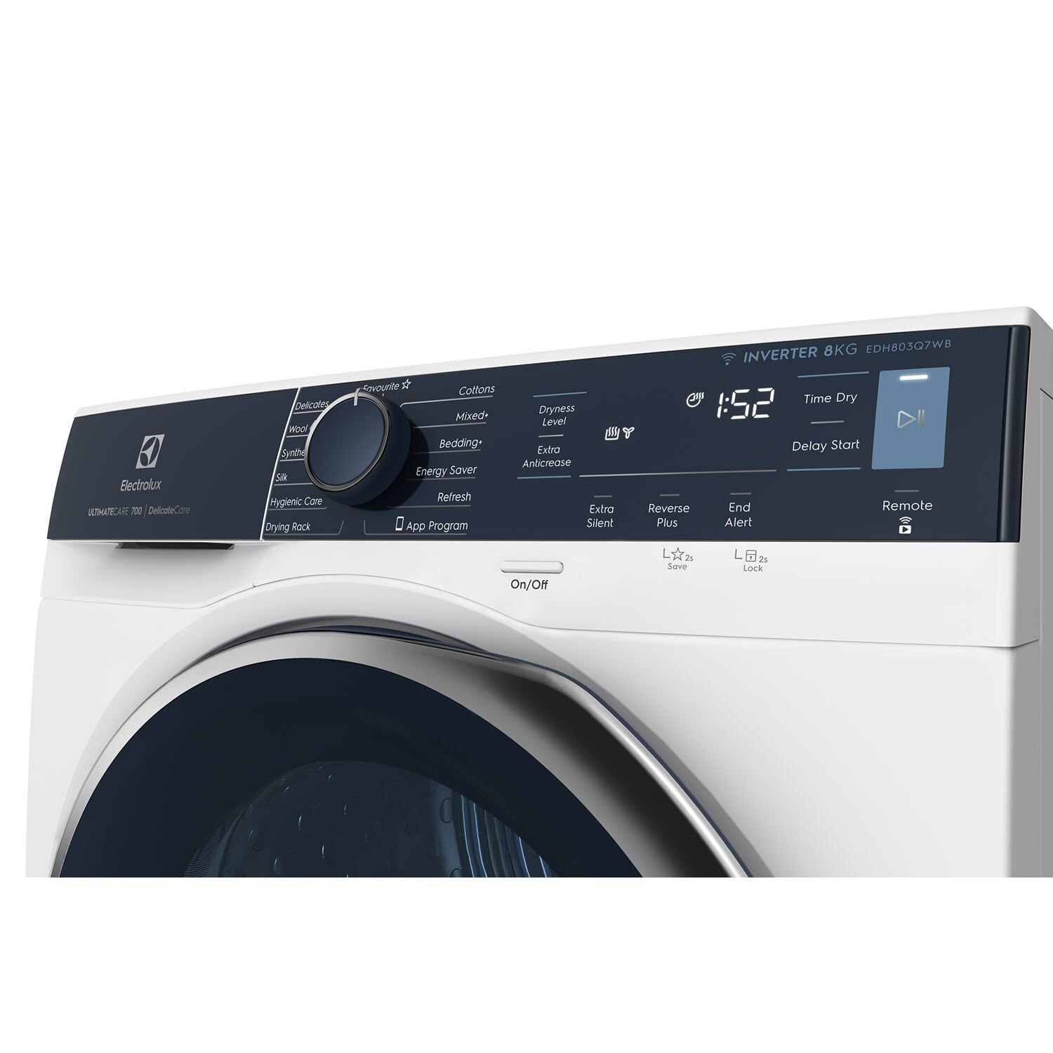 8kg UltimateCare 700 heat pump dryer - EDH803Q7WB thumbnail 5