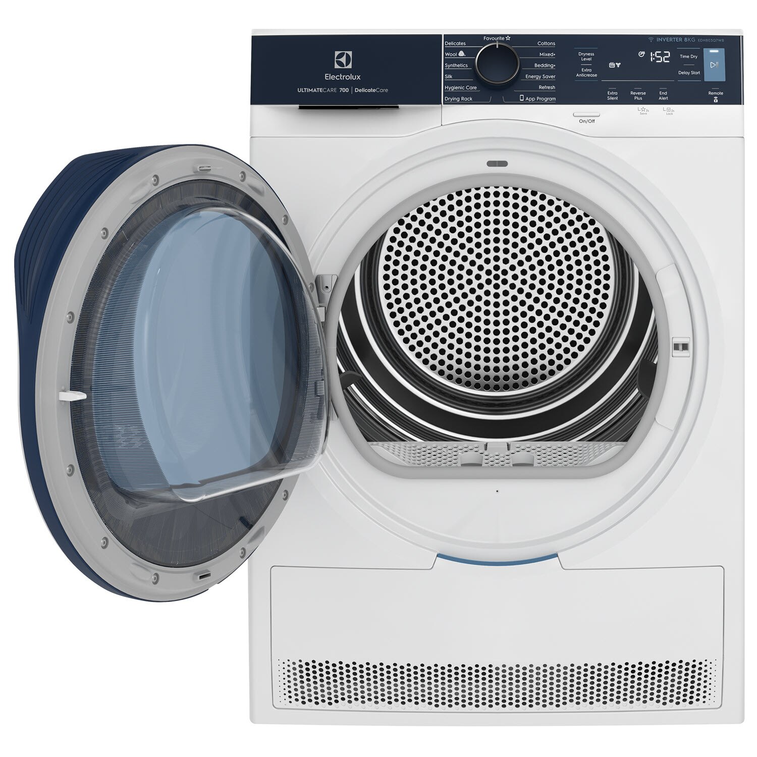 8kg UltimateCare 700 heat pump dryer - EDH803Q7WB thumbnail 3