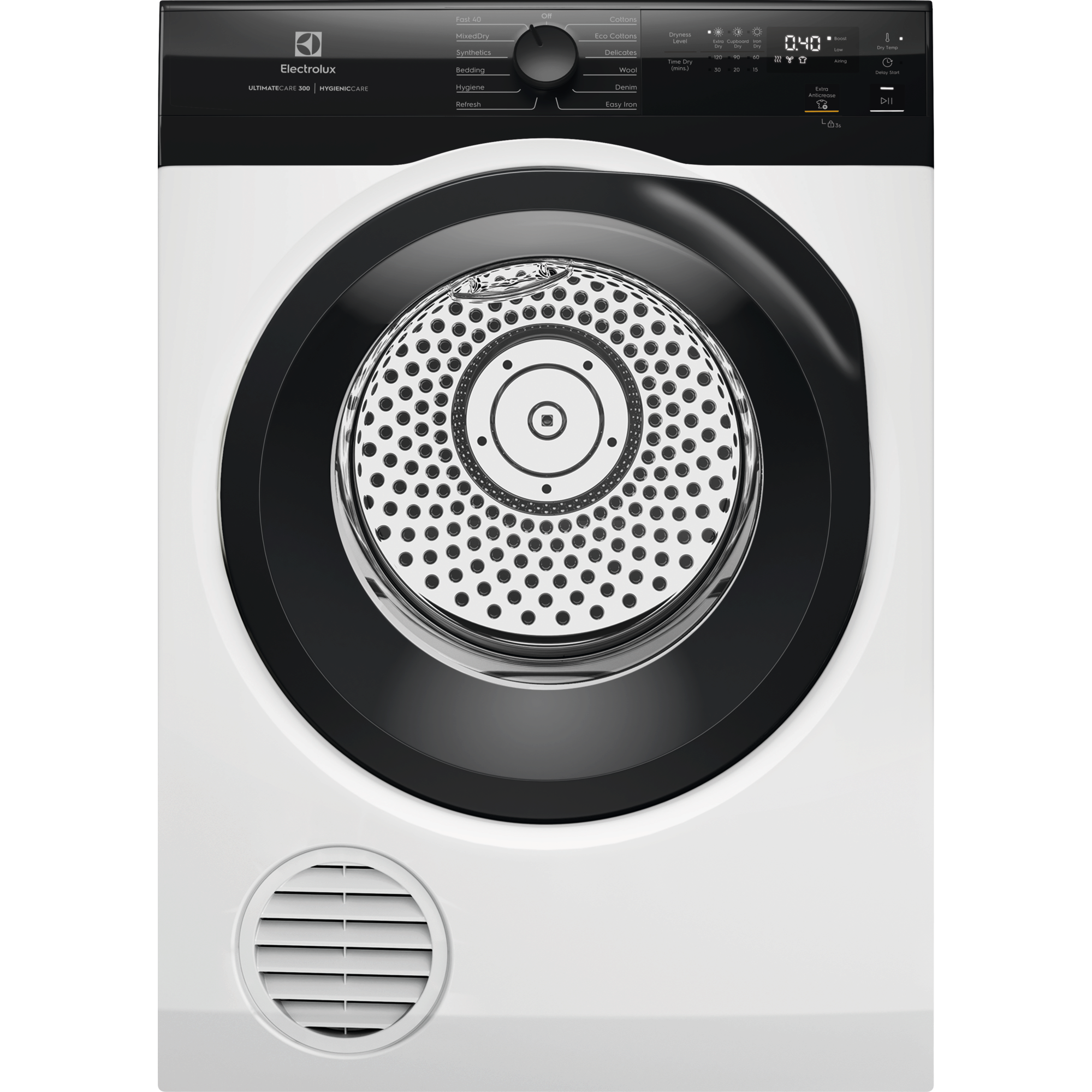 9kg UltimateCare 300 venting dryer