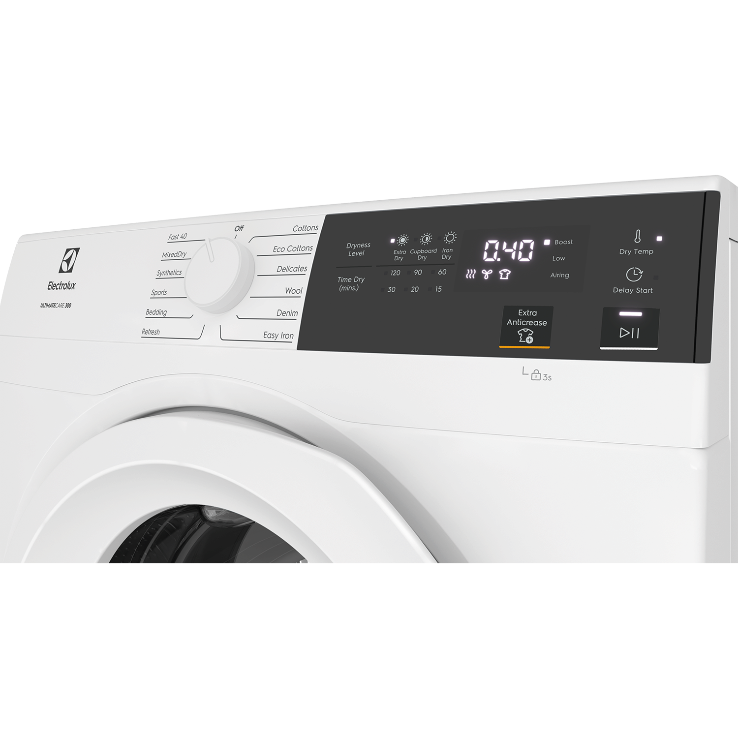 9kg UltimateCare 300 venting dryer thumbnail 5