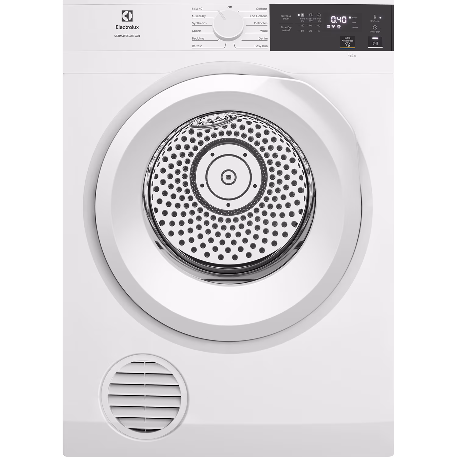 9kg UltimateCare 300 venting dryer