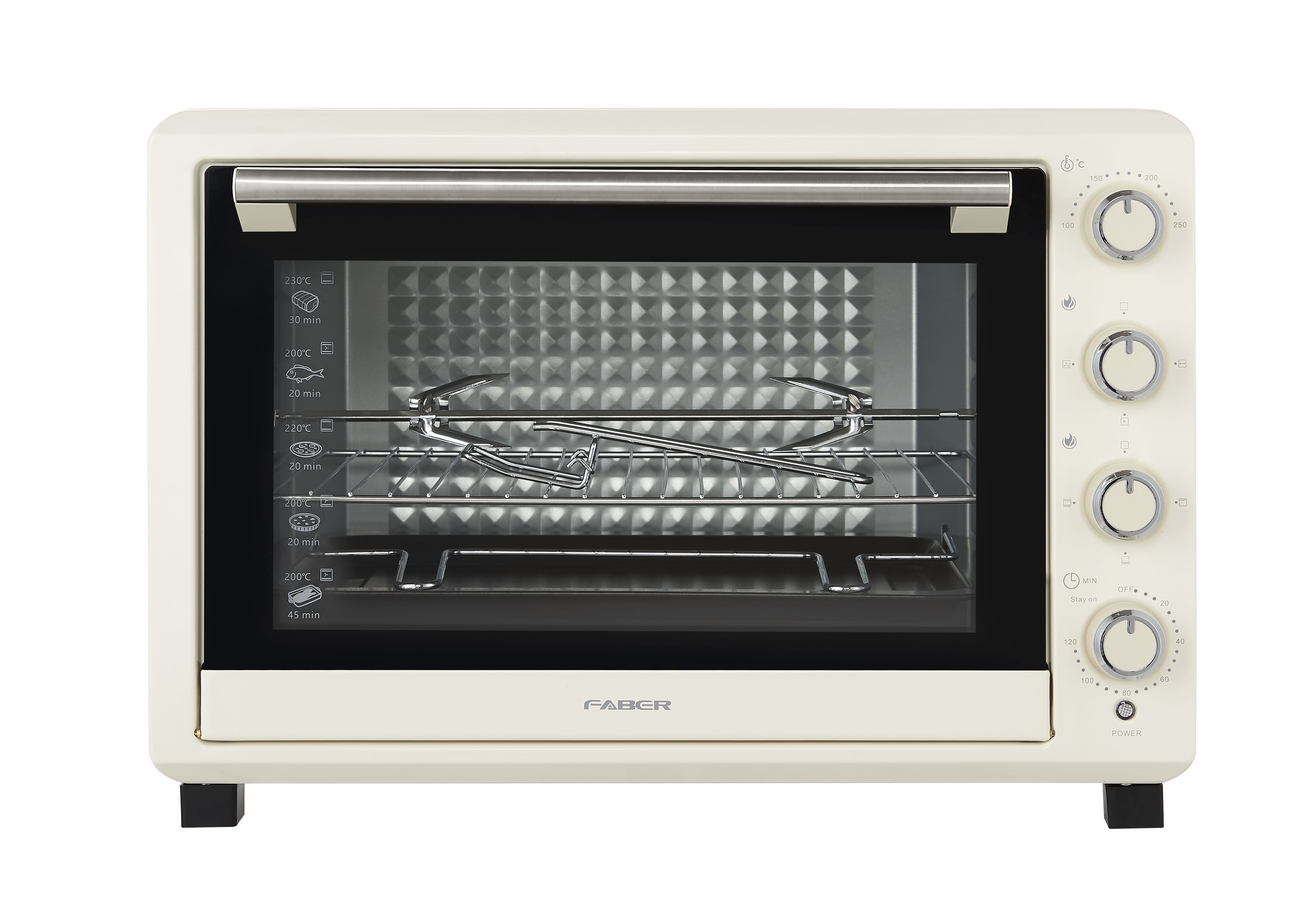 ELECTRIC OVEN FEO IVORY 804