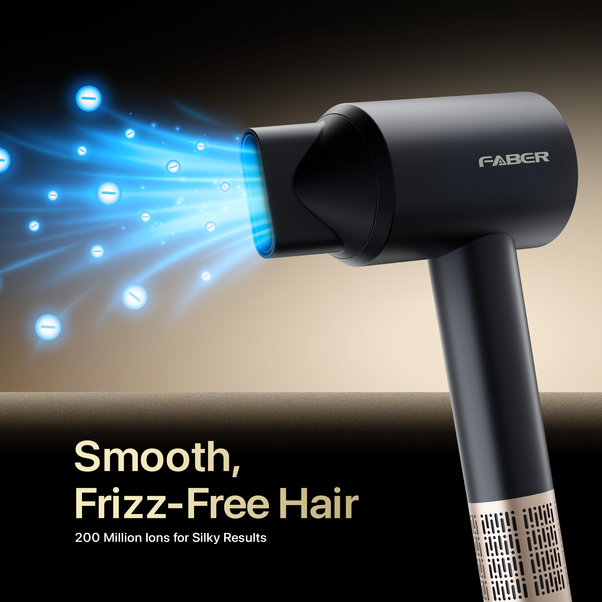 FABER HAIR DRYER FHD AURA LG1803BK [SET] thumbnail 5