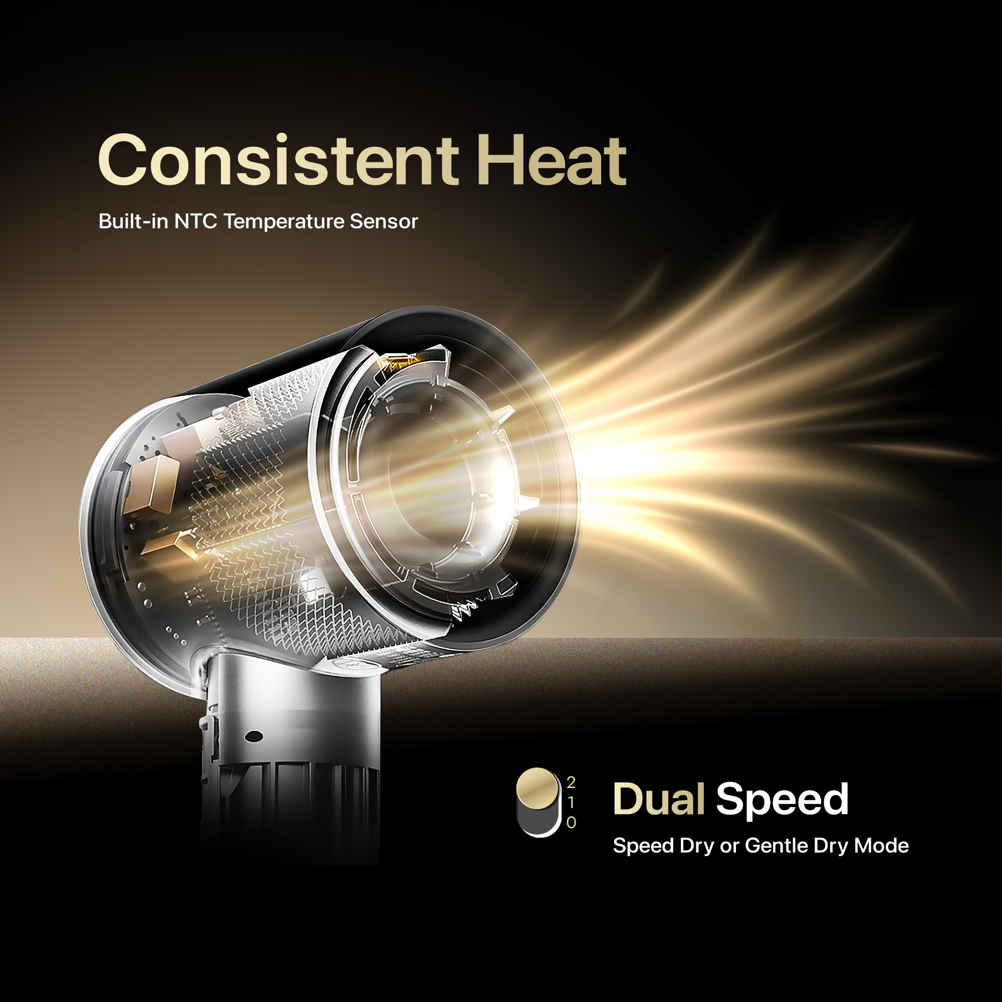 FABER HAIR DRYER FHD AURA LG1803BK [SET] thumbnail 6