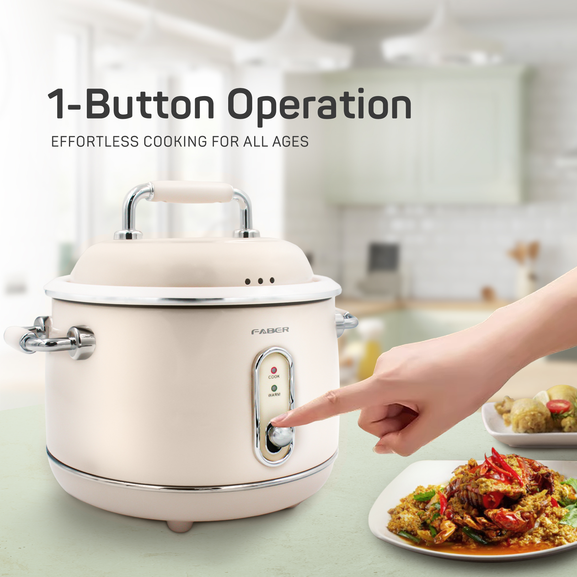 FABER TRADITIONAL RICE COOKER VINTAGE FRC-V401 thumbnail 8
