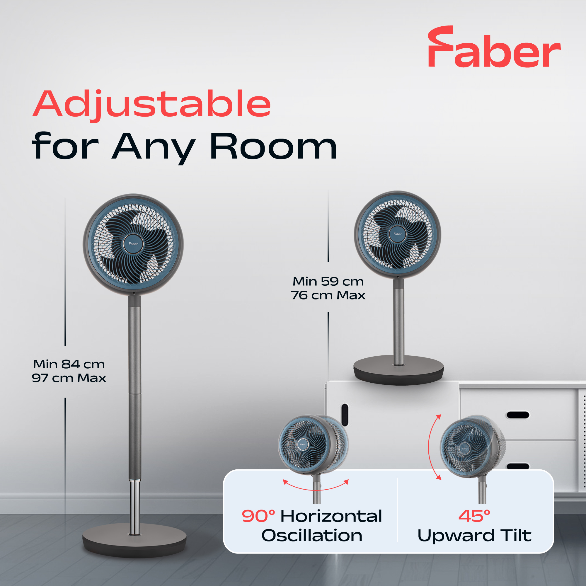 FABER STAND FAN FSF SCENTO C5311