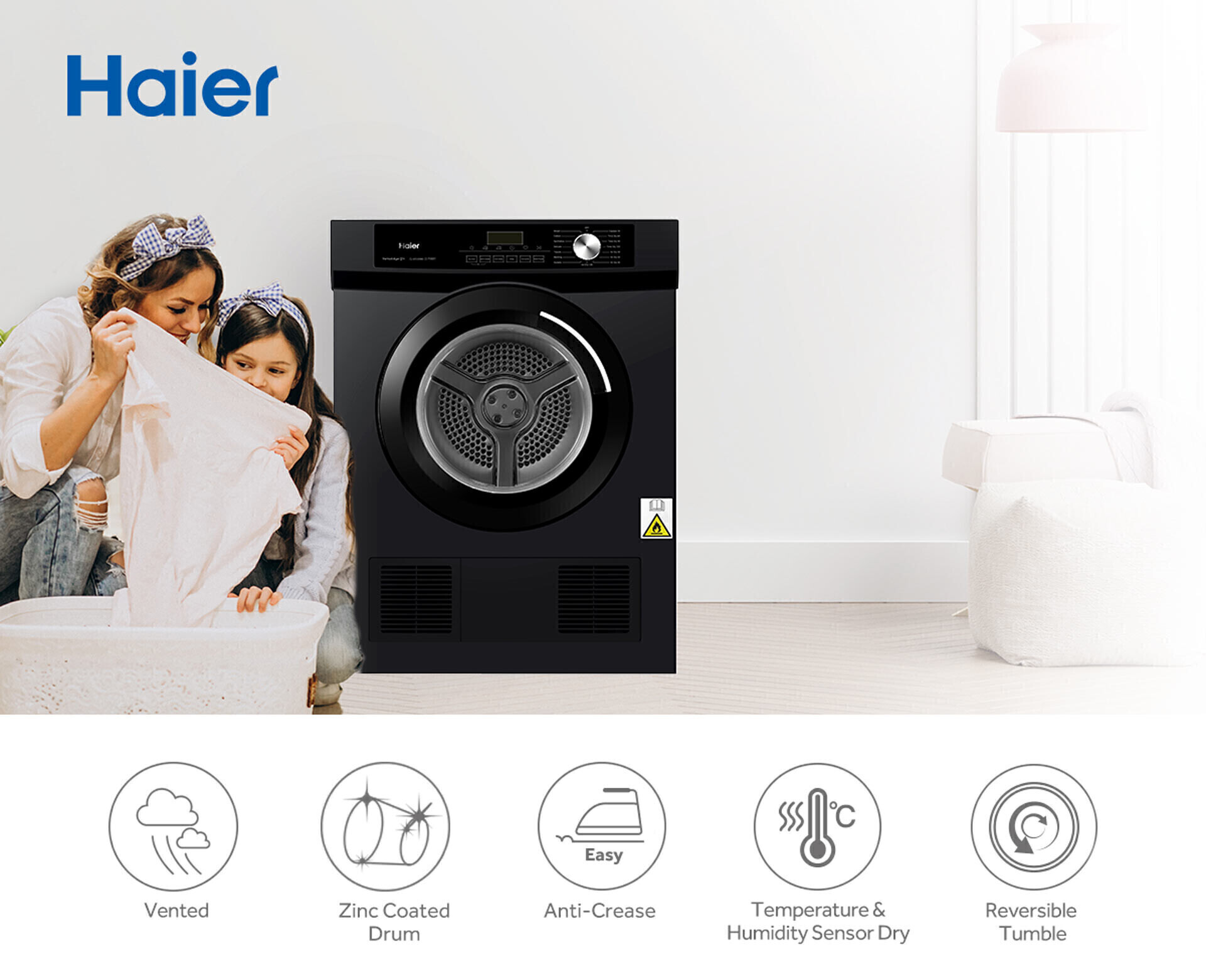 Haier HD80-V939S Dryer thumbnail 7