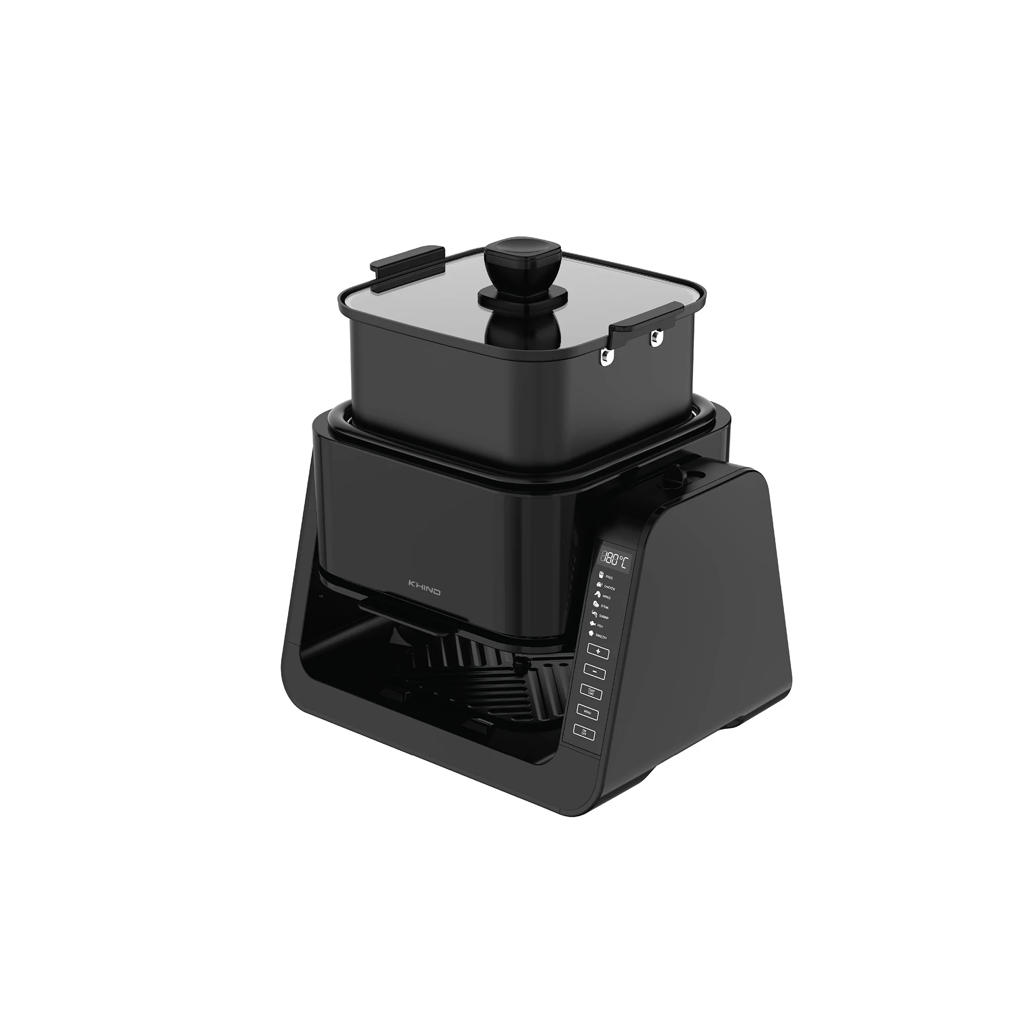KHIND 2-in-1 Digital Air Fryer ARF425G thumbnail 2
