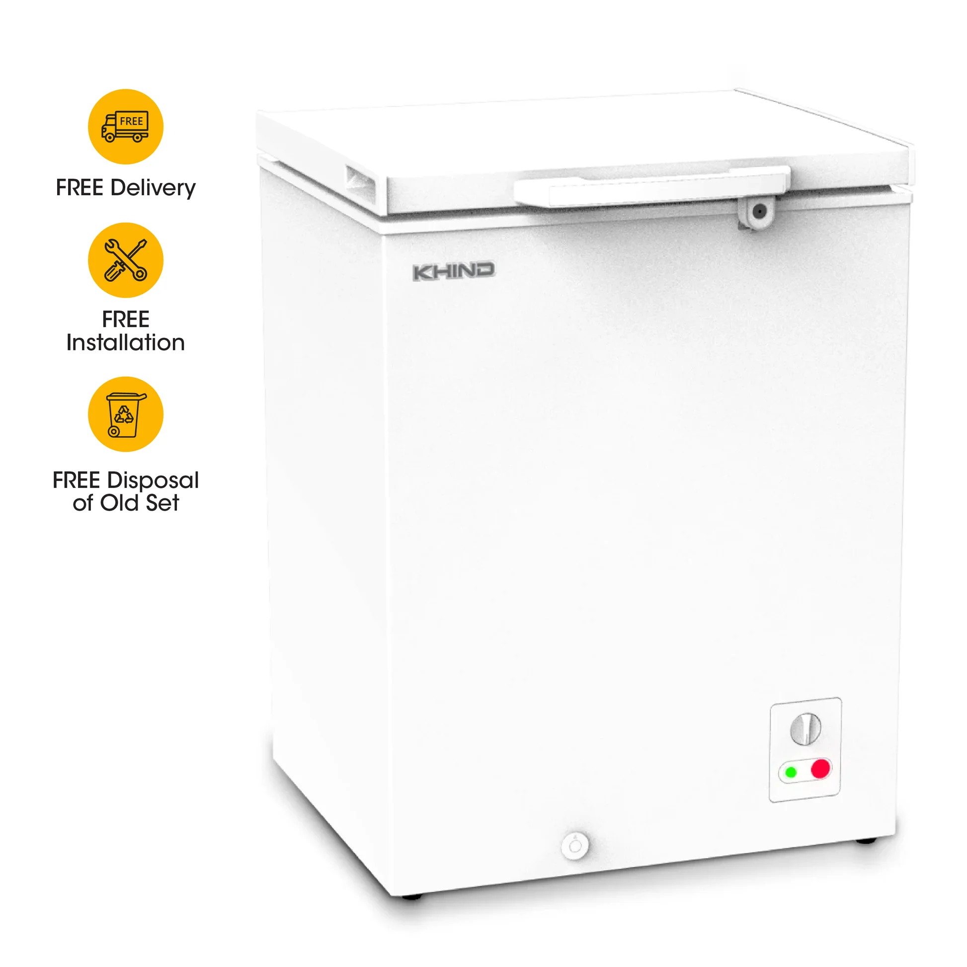 KHIND 142L Chest Freezer FZ142 thumbnail 2