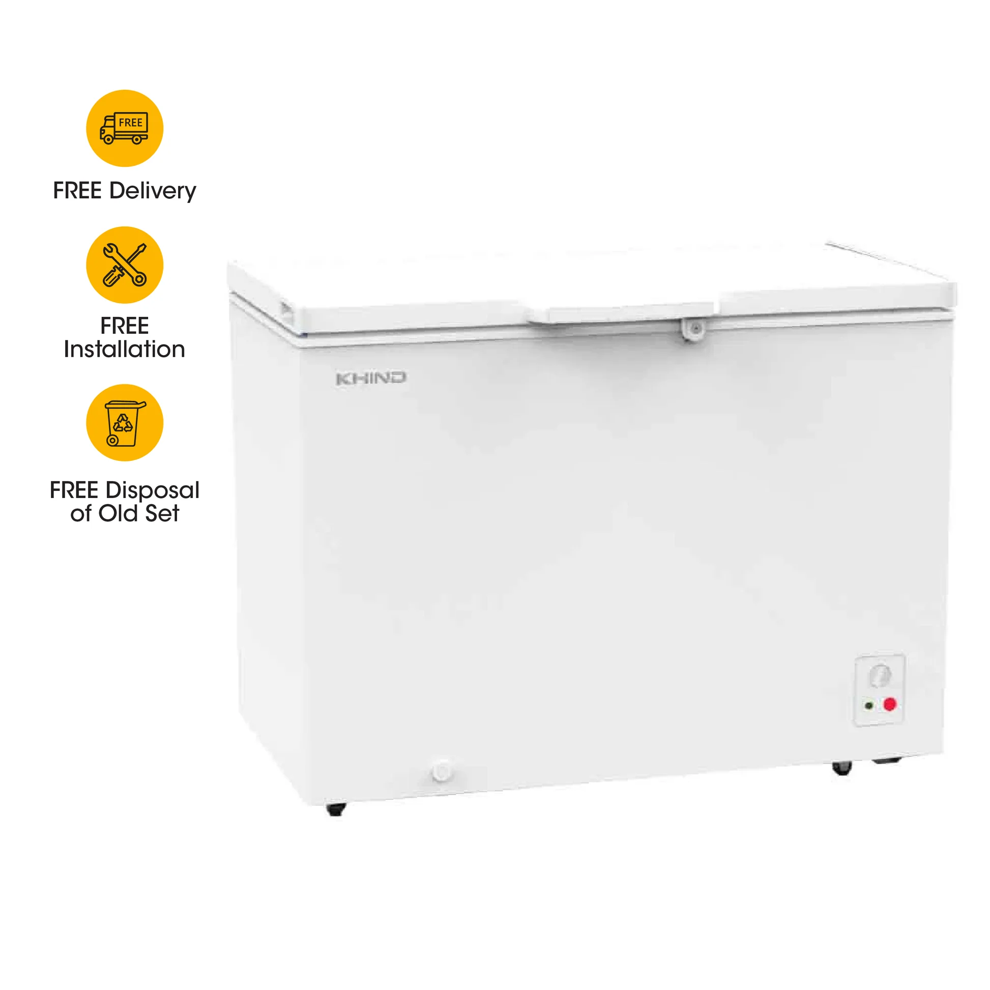 KHIND 208L Chest Freezer FZ208 thumbnail 2