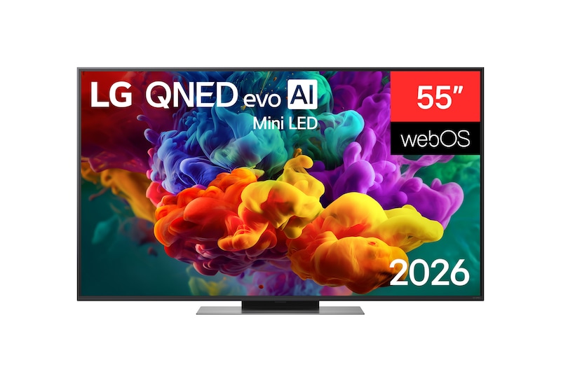 55 inch LG QNED evo AI Mini LED QNED86 4K Smart TV