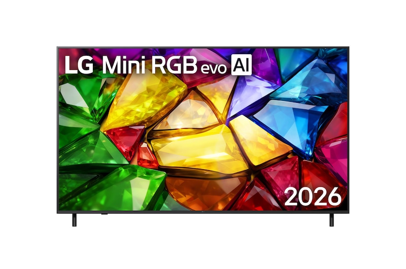 75 inch LG Mini RGB evo AI MRGB86 4K Smart TV 2026