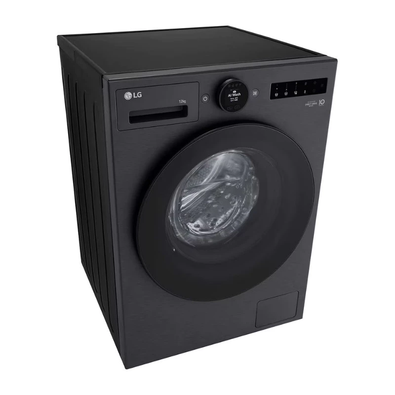 LG AI DD™ Inverter Front Load Washing Machine 12kg Black | FX1412S3K thumbnail 2
