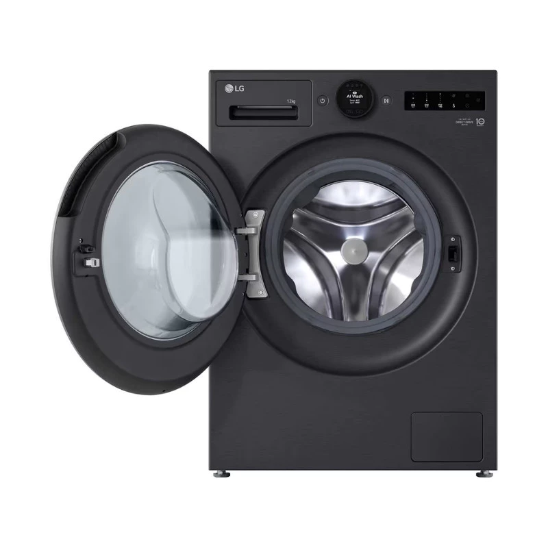 LG AI DD™ Inverter Front Load Washing Machine 12kg Black | FX1412S3K thumbnail 3