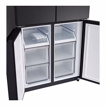 502l French Door Fridge in Black Glass Finish thumbnail 5