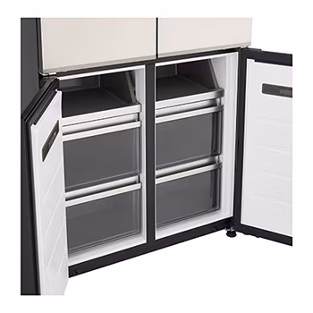 512l French Door Fridge in Beige Glass Finish thumbnail 5