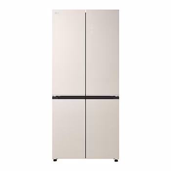 512l French Door Fridge in Beige Glass Finish