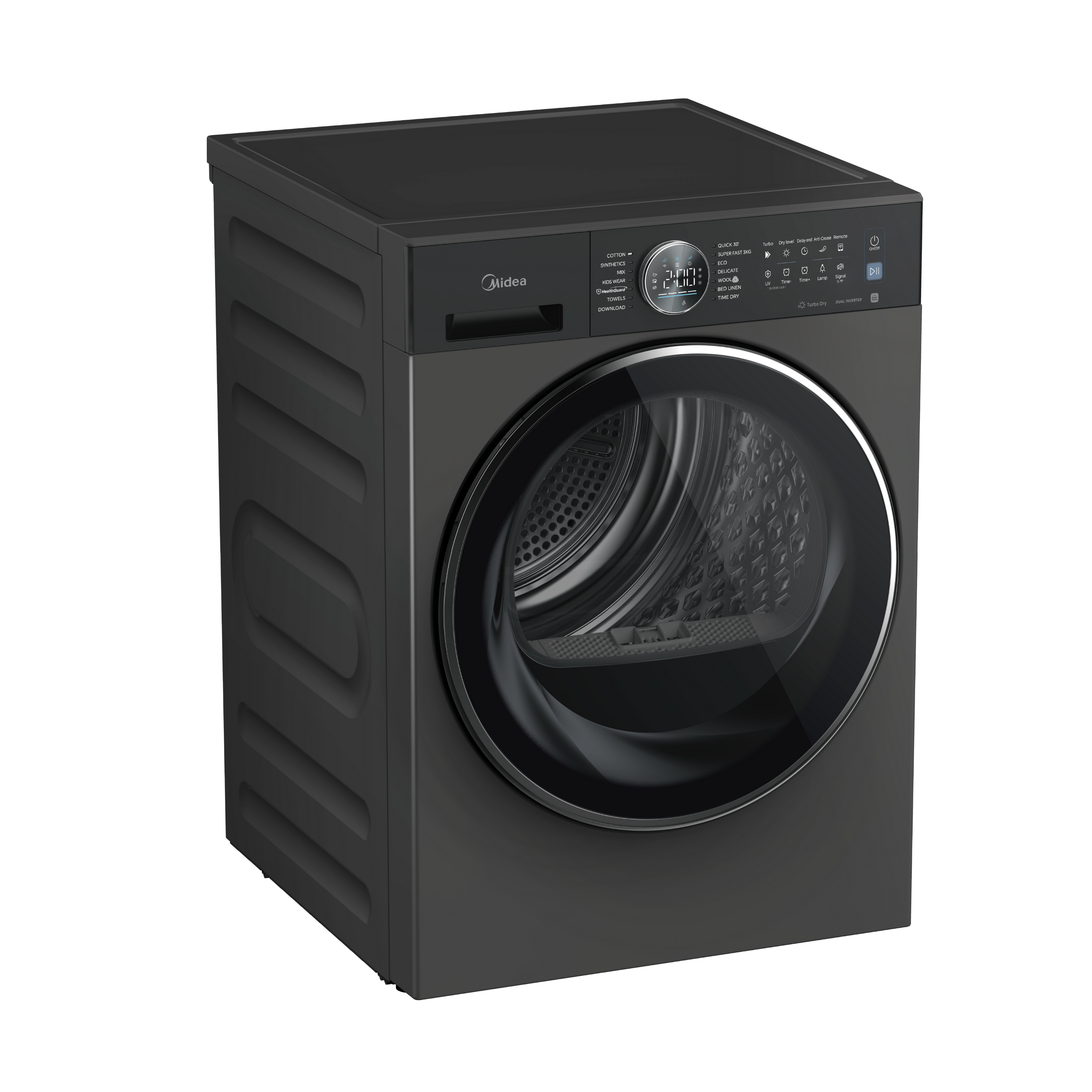 Midea Titanium Grey 10KG Heat Pump Dryer thumbnail 4