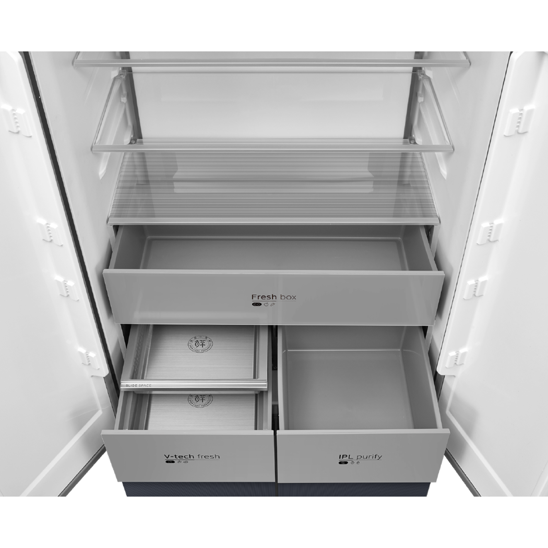 Midea 620L Multi Door Refrigerator thumbnail 7