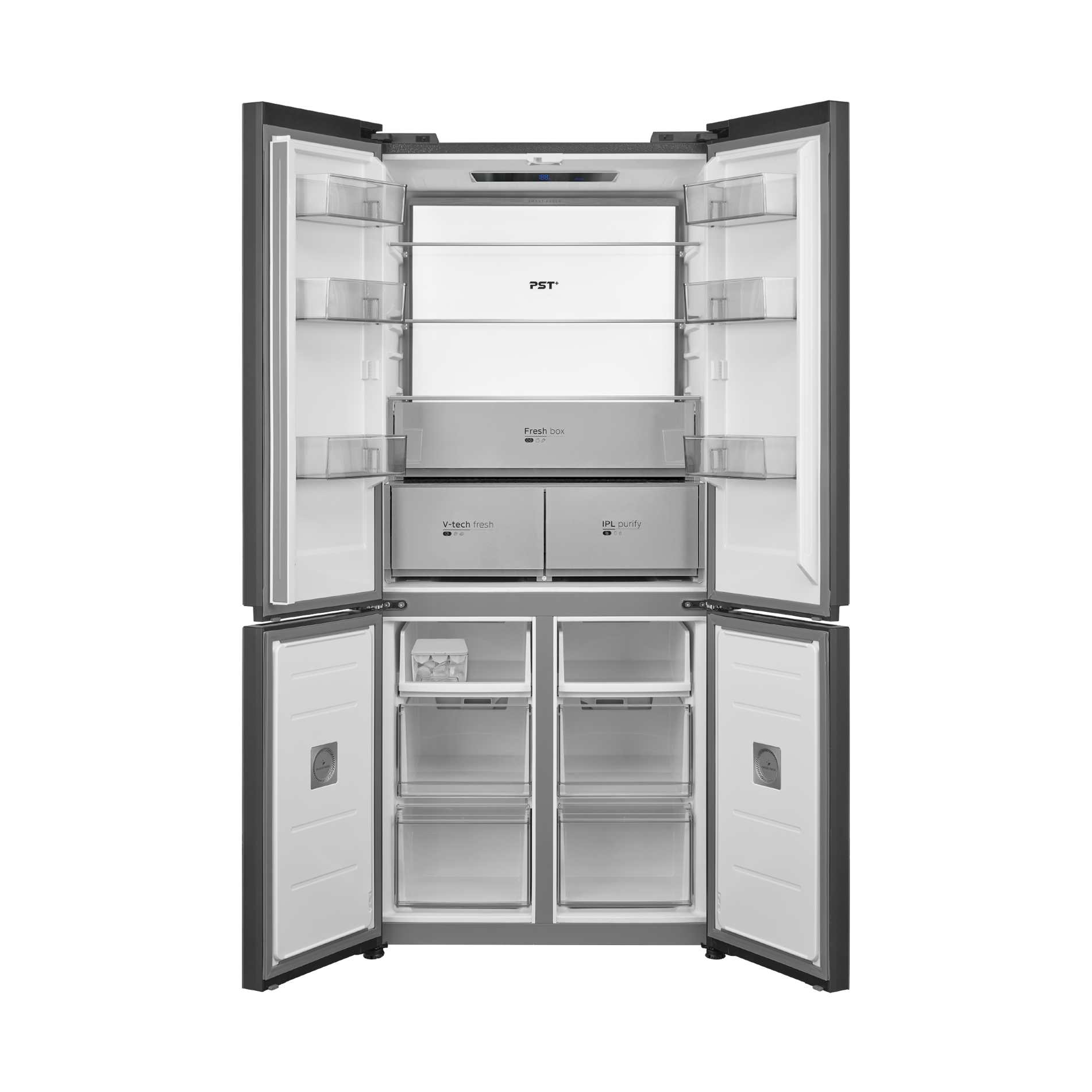 Midea 620L Multi Door Refrigerator thumbnail 4
