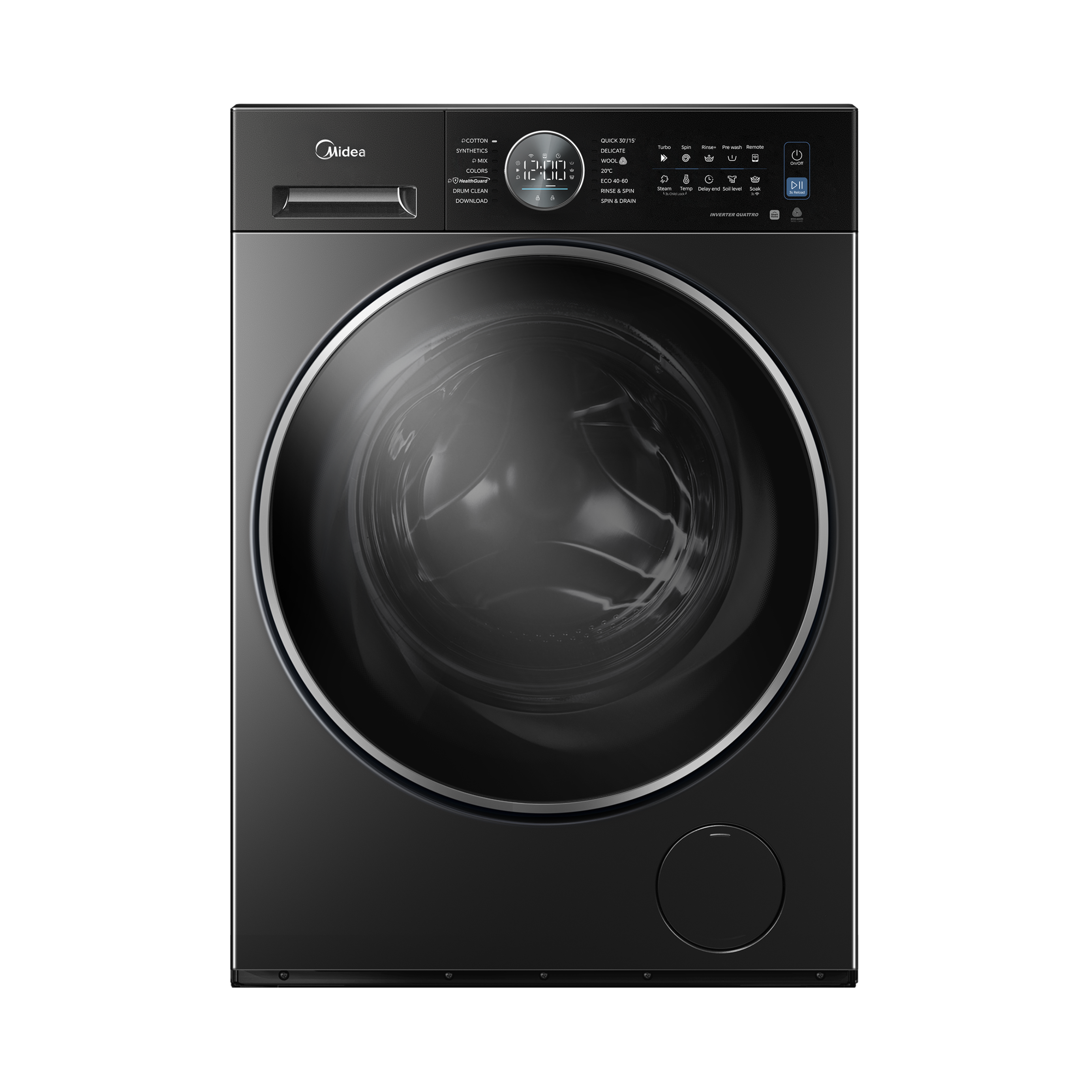 Midea Titanium 15KG/9KG Combo Wash and Dryer