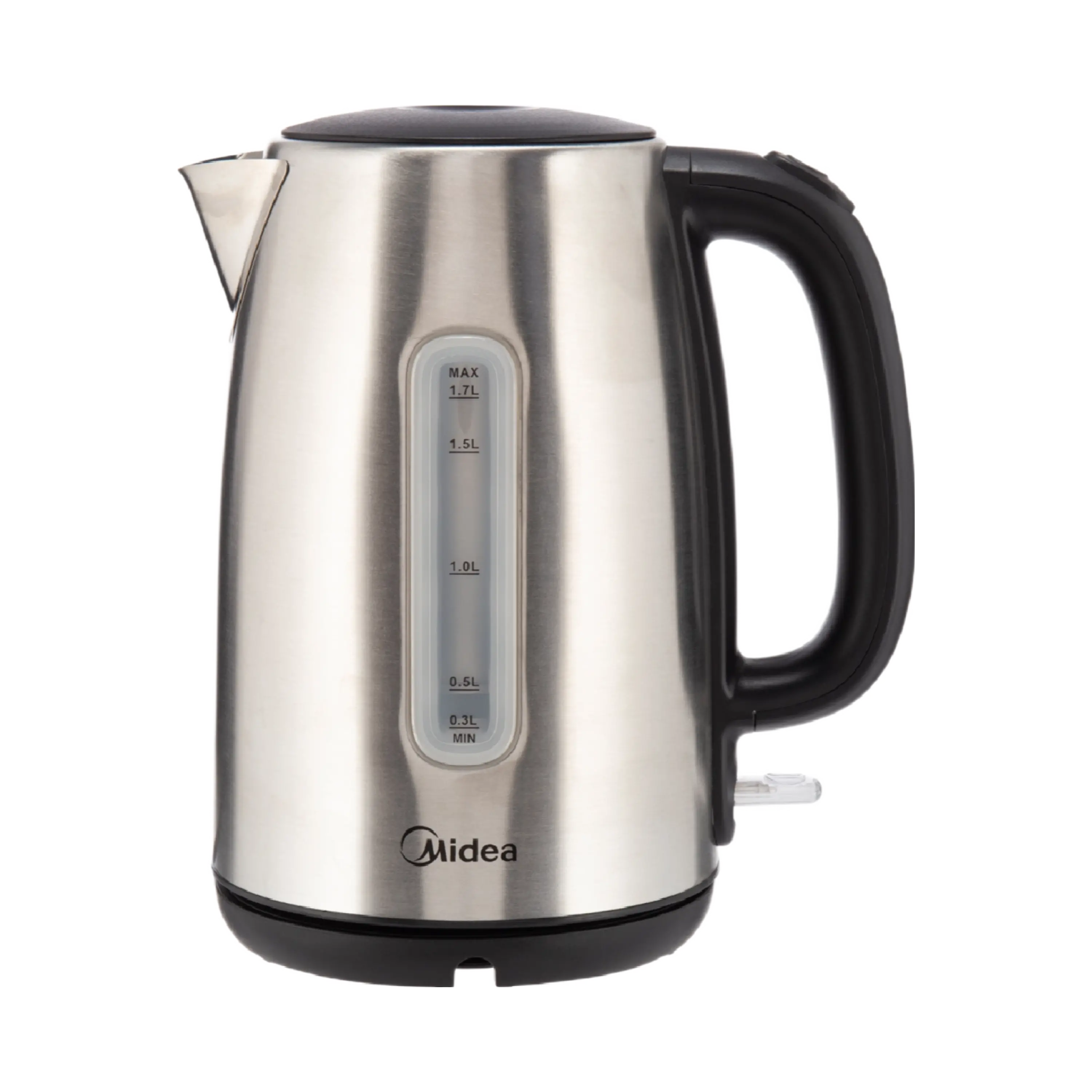 Midea Stainless Steel Kettle with Water Gauge - 1.7 L