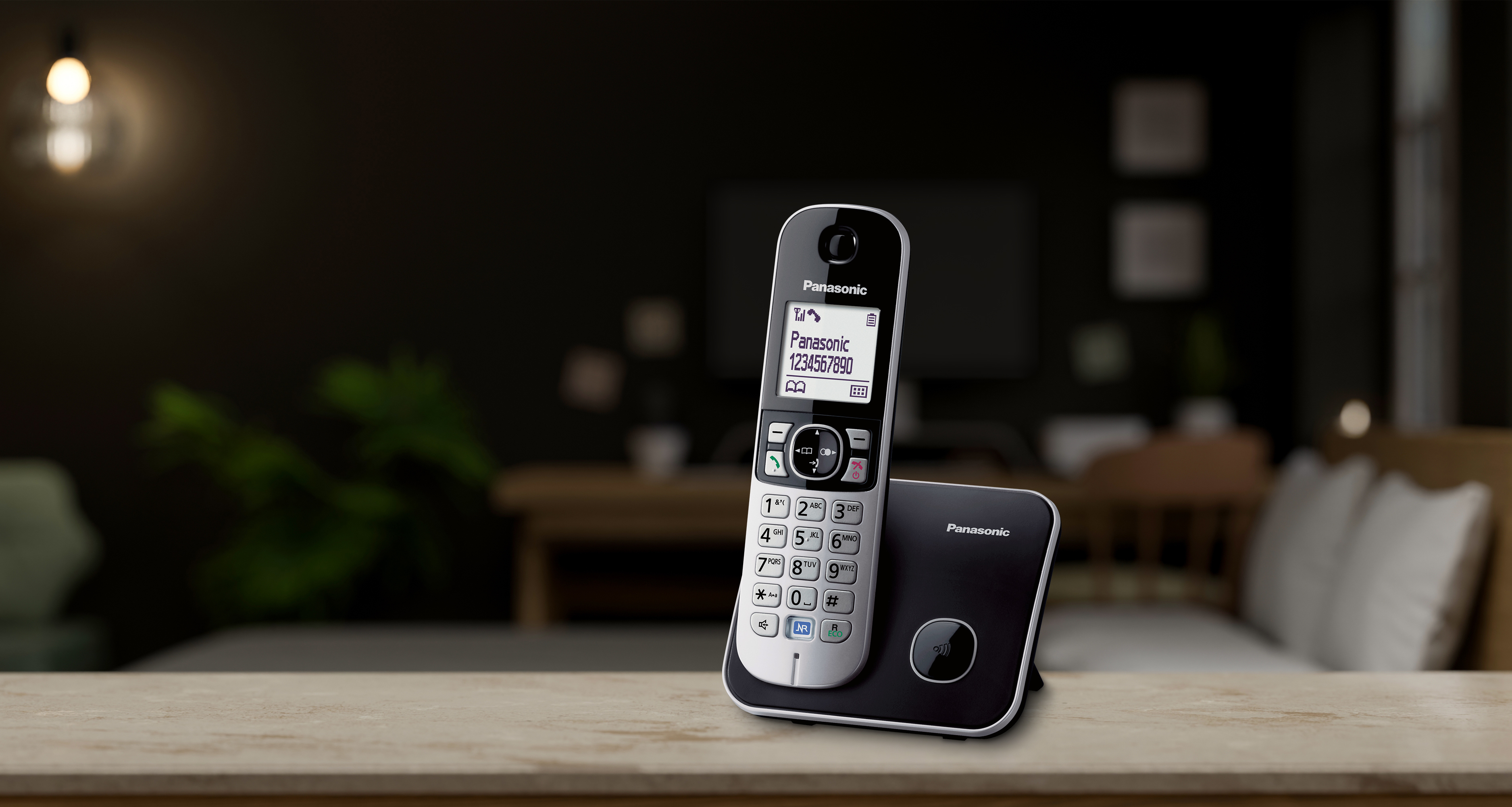 Panasonic KX‑TG6811MLB Digital Cordless Phone