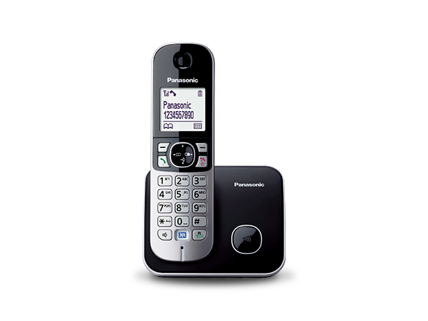 Panasonic KX‑TG6811MLB Digital Cordless Phone thumbnail 2
