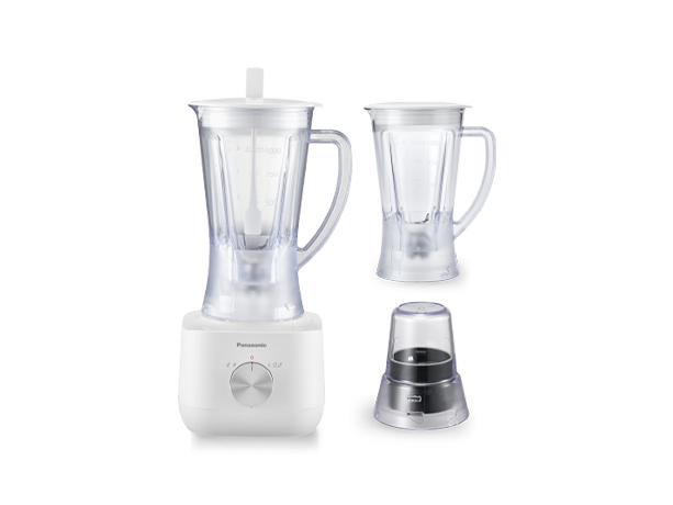 1.0L Blender MX-EP3172WSK with 2 Plastic Jugs and 1 Dry Mill for to make Smoothies, or Asian Marinade & Sauces thumbnail 2