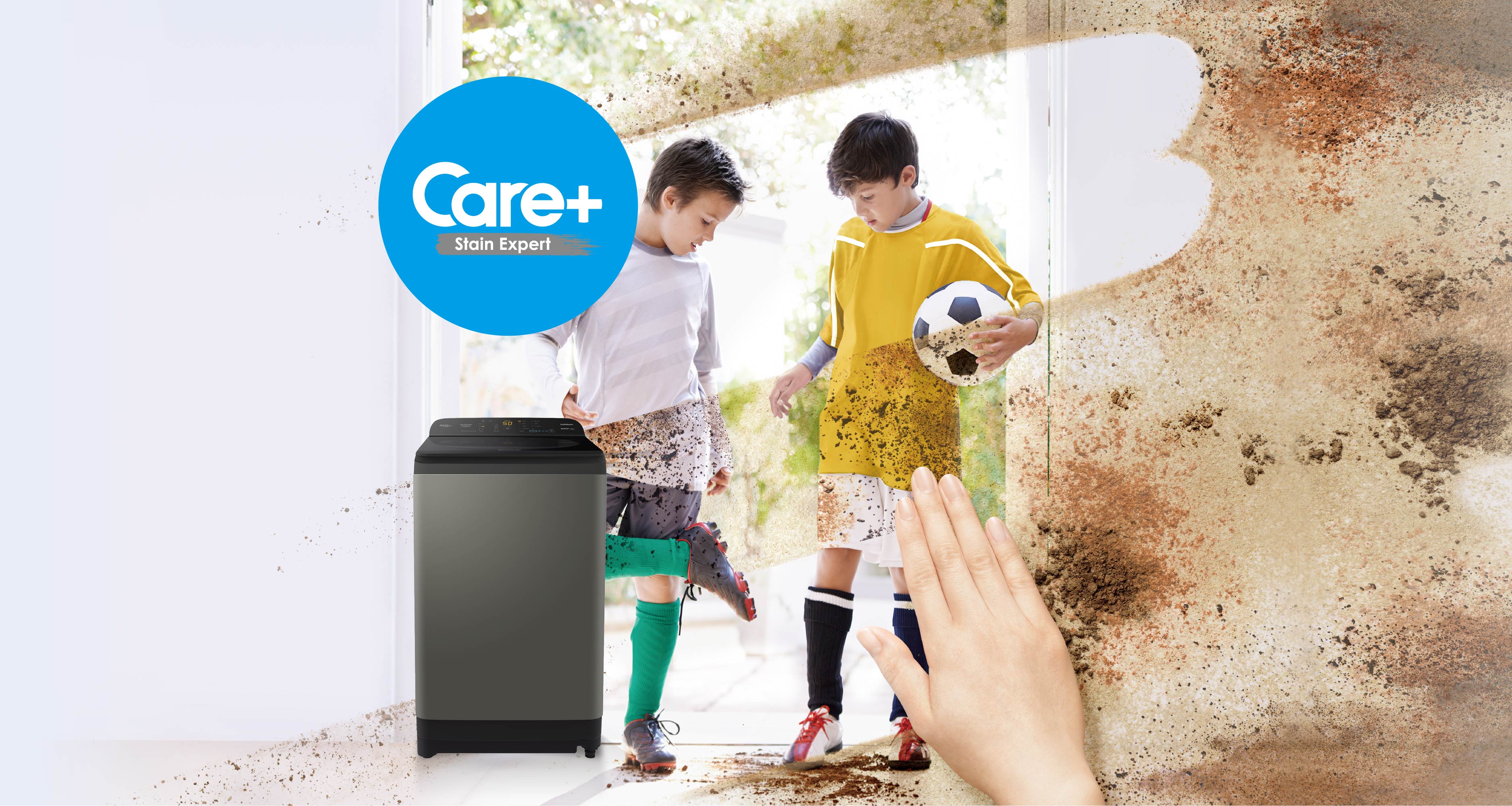 10kg NA-F100A9DRT Top Load Washing Machine for Stain Care