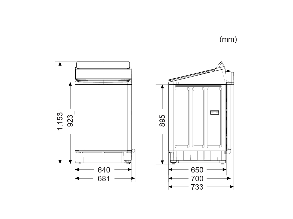 18kg Smart, Hygienic & Convenient Top Load Washing Machine NA-FD180W3BT thumbnail 4