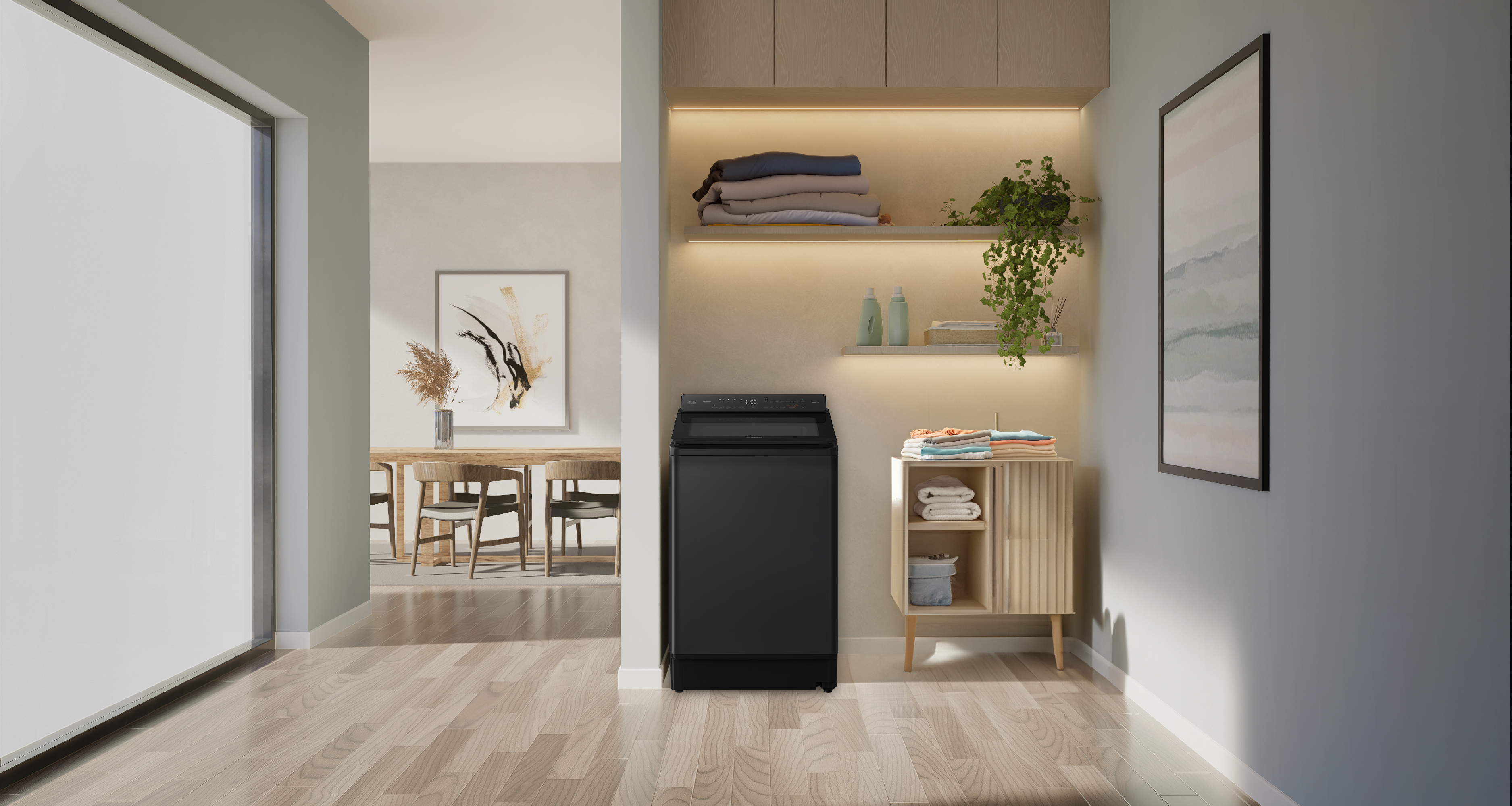 18kg Smart, Hygienic & Convenient Top Load Washing Machine NA-FD180W3BT