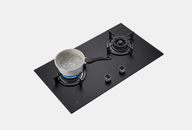 2-Burner Flexi Built-in Gas Hob (Glass) thumbnail 5