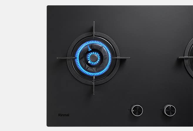 2-Burner Flexi Built-in Gas Hob (Glass) thumbnail 4