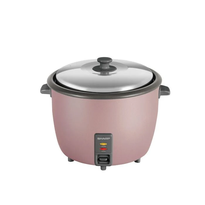 Sharp KSH288SPK Conventional Rice Cooker Non Stick Inner Pot Auto Keep Warm Stainless Steel Lid 2.8L