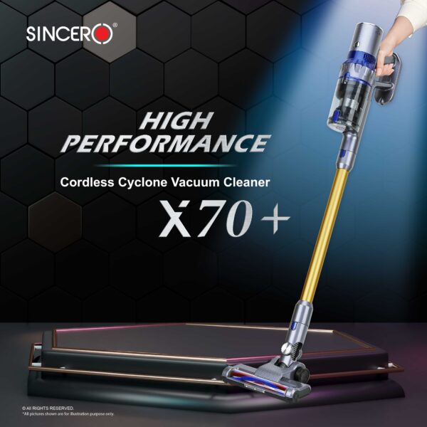 SVC-600 Cordless Cyclone Vacuum Cleaner X70+ thumbnail 2