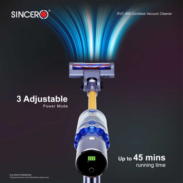 SVC-600 Cordless Cyclone Vacuum Cleaner X70+ thumbnail 5
