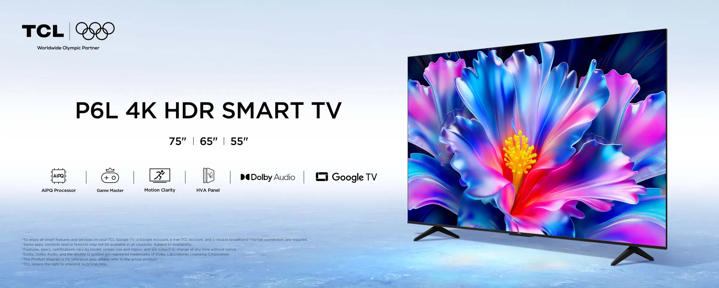 TCL P6L 4K SMART TV