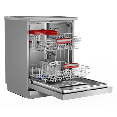 Free Standing 14 Places Settings Dishwasher thumbnail 2