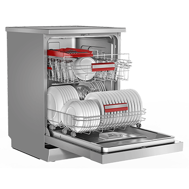 Free Standing 14 Places Settings Dishwasher thumbnail 4