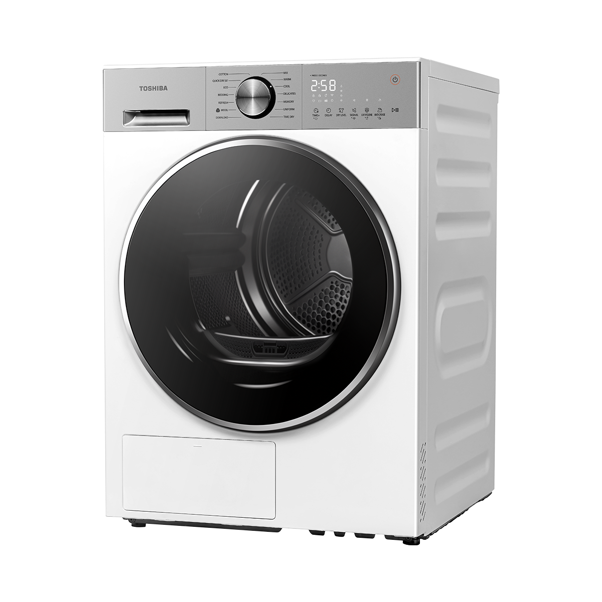 Toshiba 11.0 Kg T33 Heat Pump Dryer TD-T33B120HWM-WS thumbnail 2