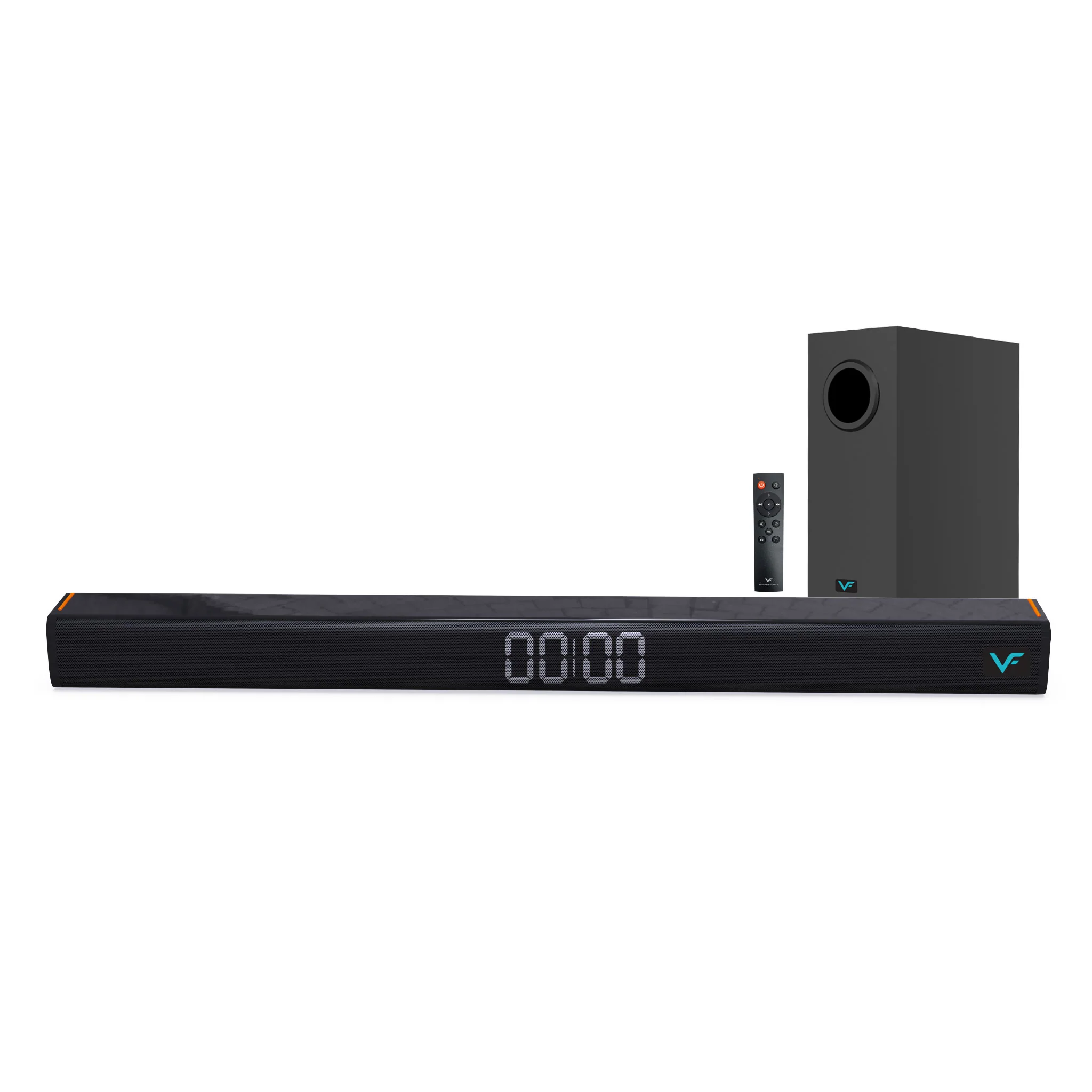 HYPERBAR 202 Bluetooth 100W Soundbar with Wired Subwoofer